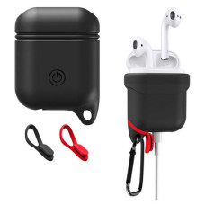 Capa case protetora Cico nova silicone Para Airpods preto