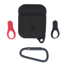 Capa case protetora Cico nova silicone Para Airpods preto