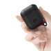 Capa case protetora Cico nova silicone Para Airpods preto