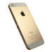Carcaça Tampa traseira compatível com iPhone SE 2016 dourado